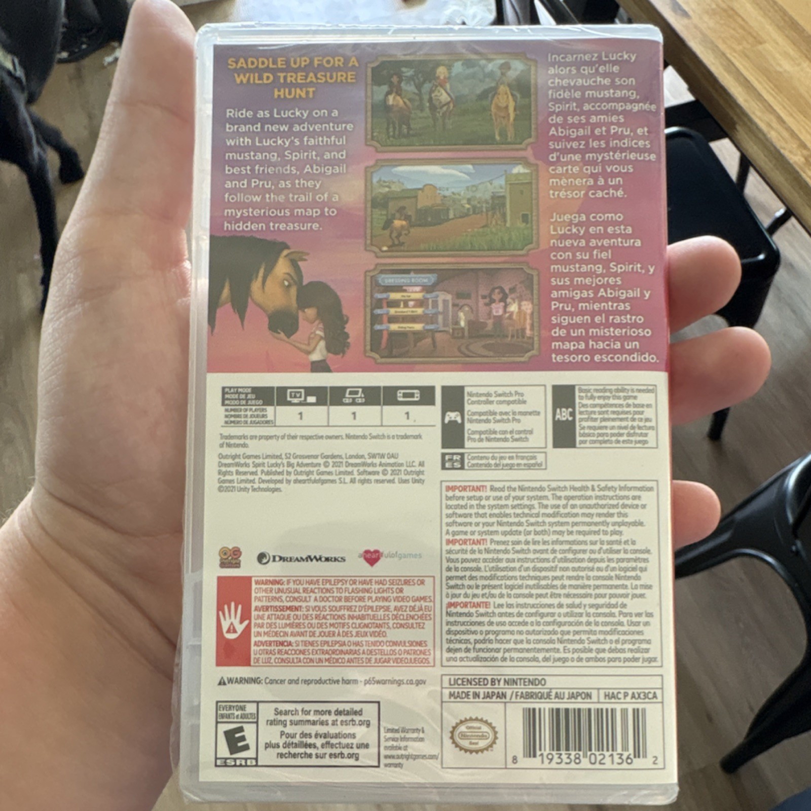 Outright Games Spirit: Lucky’s Big Adventure Nintendo Switch E NTSC-U/C