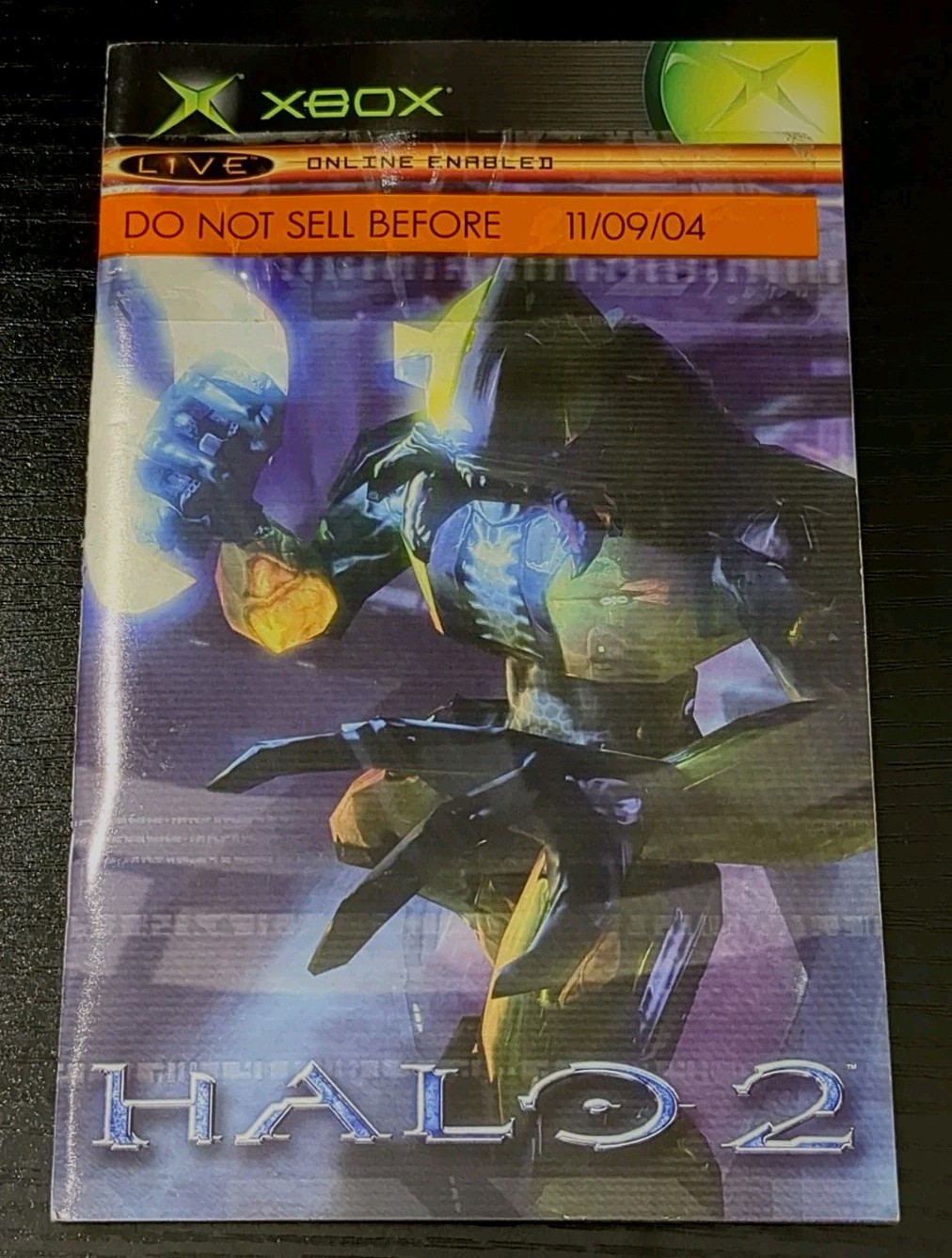 Halo 2 XBOX Original Booklet Manual ONLY Guide Instruction Authentic OEM LN