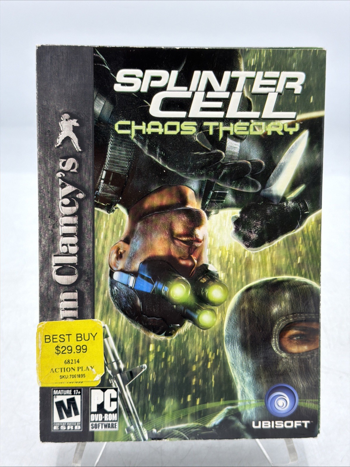 Tom Clancy’s Splinter Cell: Chaos Theory (PC, DVD-ROM, 2005) w/ Slip Case CIB