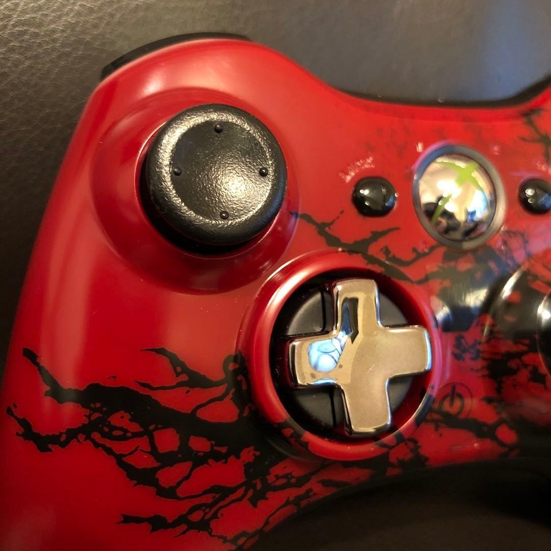 Xbox 360 Gears of War 3 Limited Edition Wireless Controller SE Game Console 2011