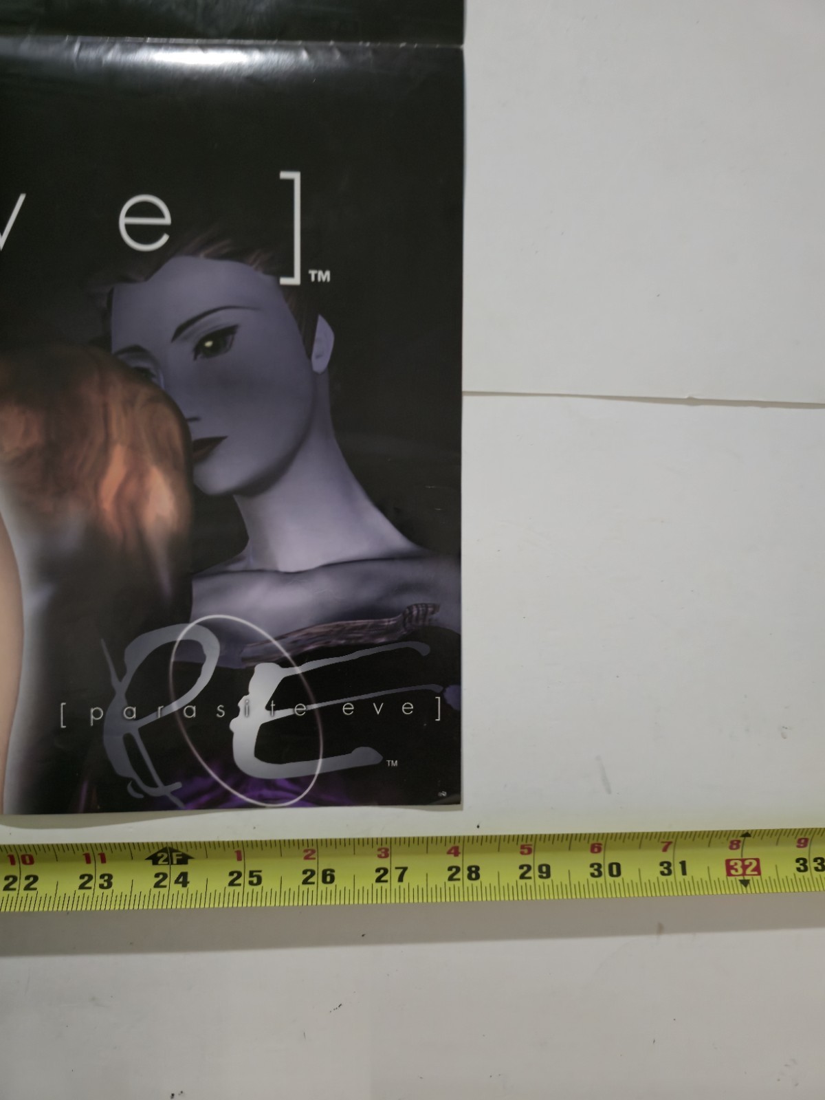 RARE Parasite Eve 1998 Electronics Boutique Brady Games 28″ Promotional Poster