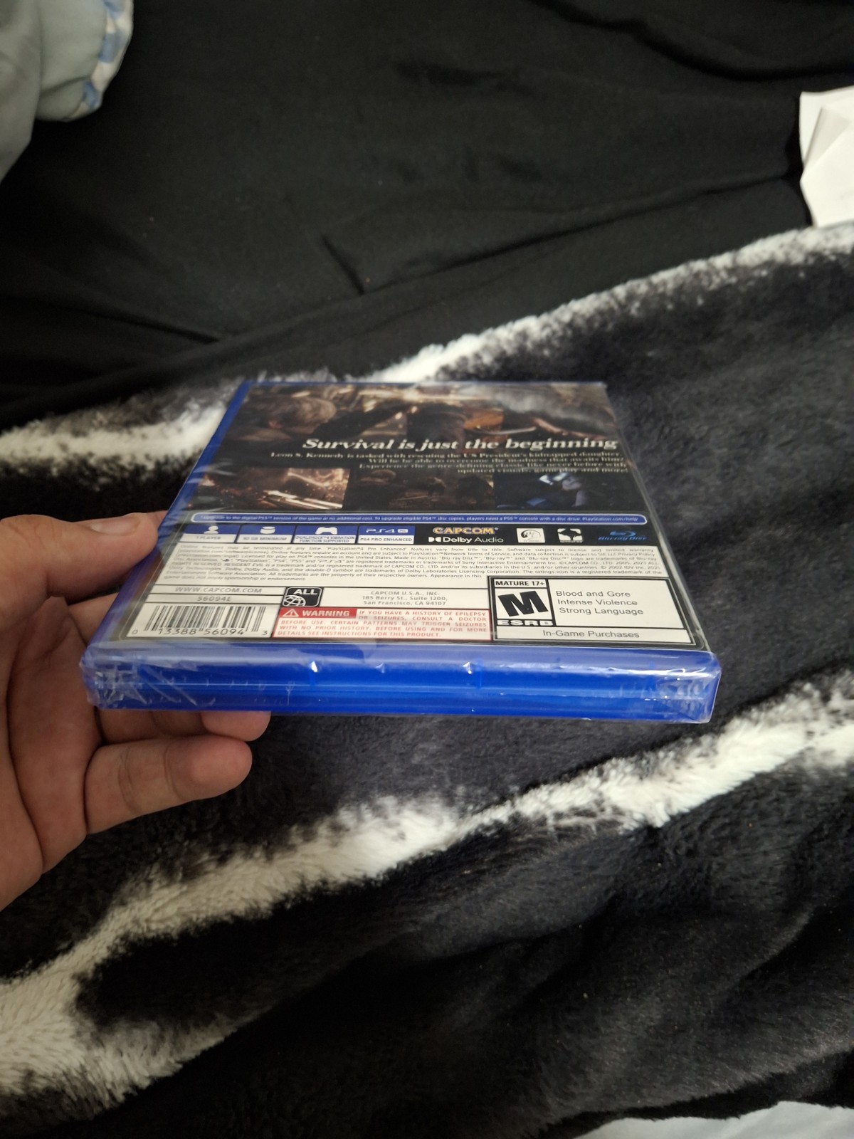 Capcom Resident Evil 4 (M) NTSC-U/C PS4 PS5 Upgrade Available 2023