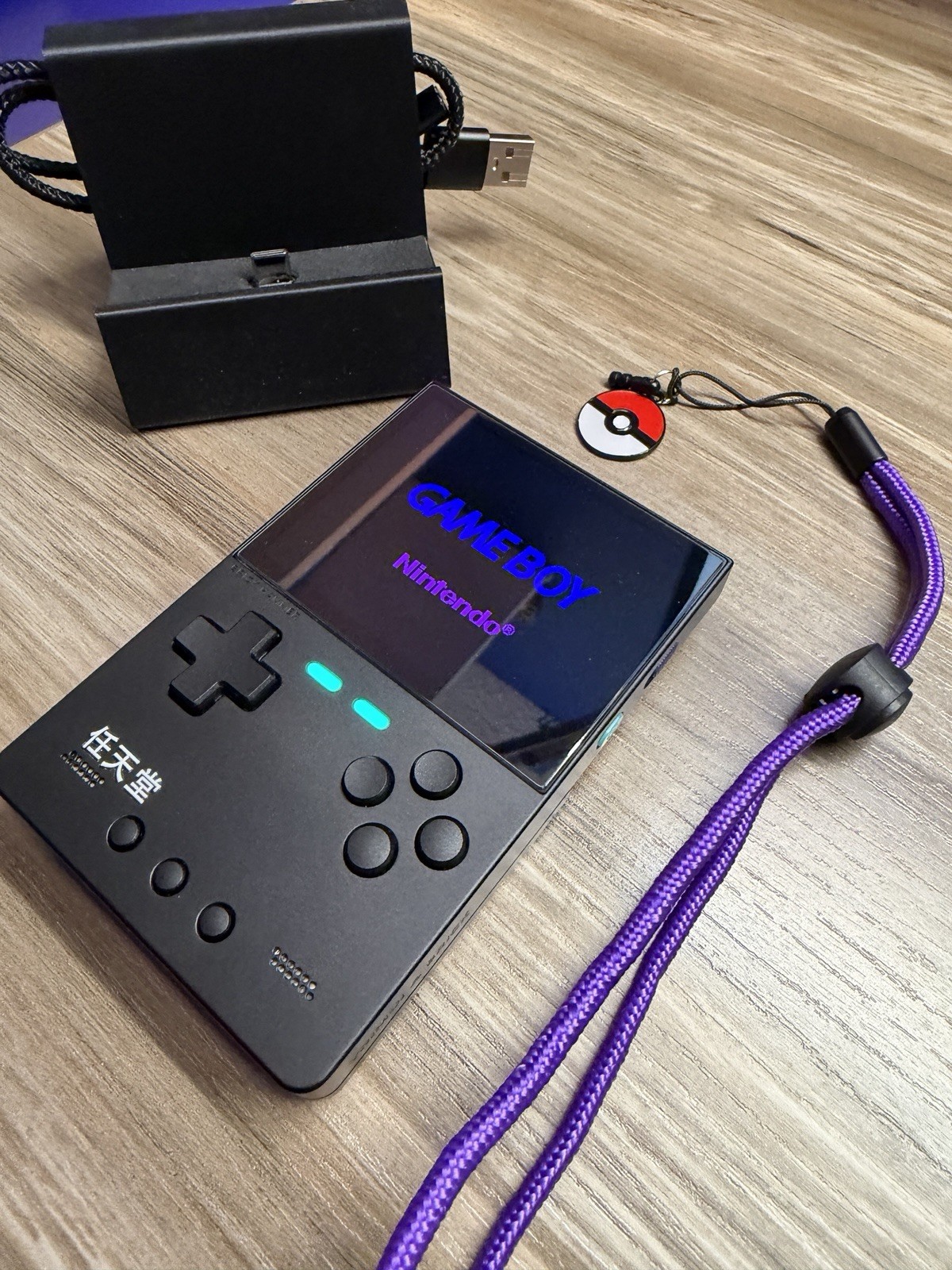Custom TrimUI Brick Hammer w/ Better Buttons Mod, Purple Buttons 512GB + Extras