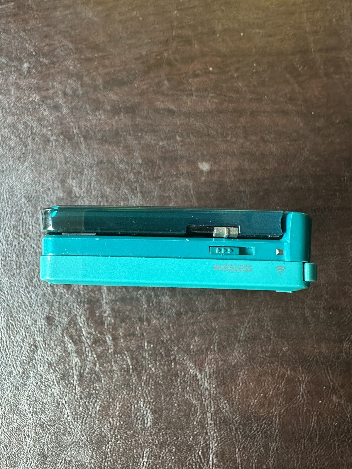 Nintendo 3DS Aqua Blue Tested & Working With Charger