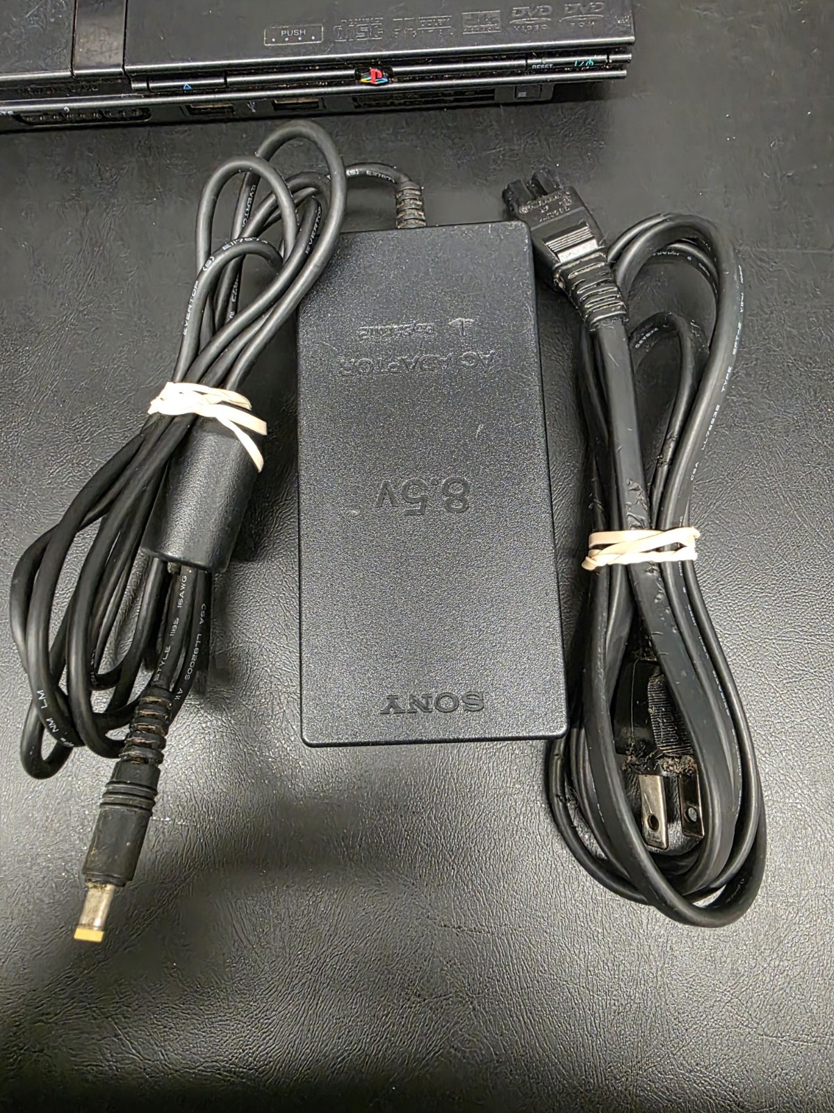 Sony PlayStation 2 PS2 Slim Console, Av Cable, Power Cable, Controller Tested