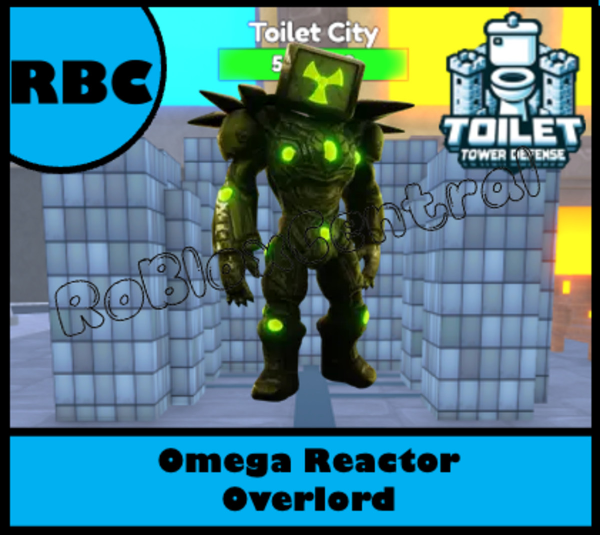 OMEGA REACTOR OVERLORD – CHEAP TOILET TOWER DEFENSE – TTD UNIT