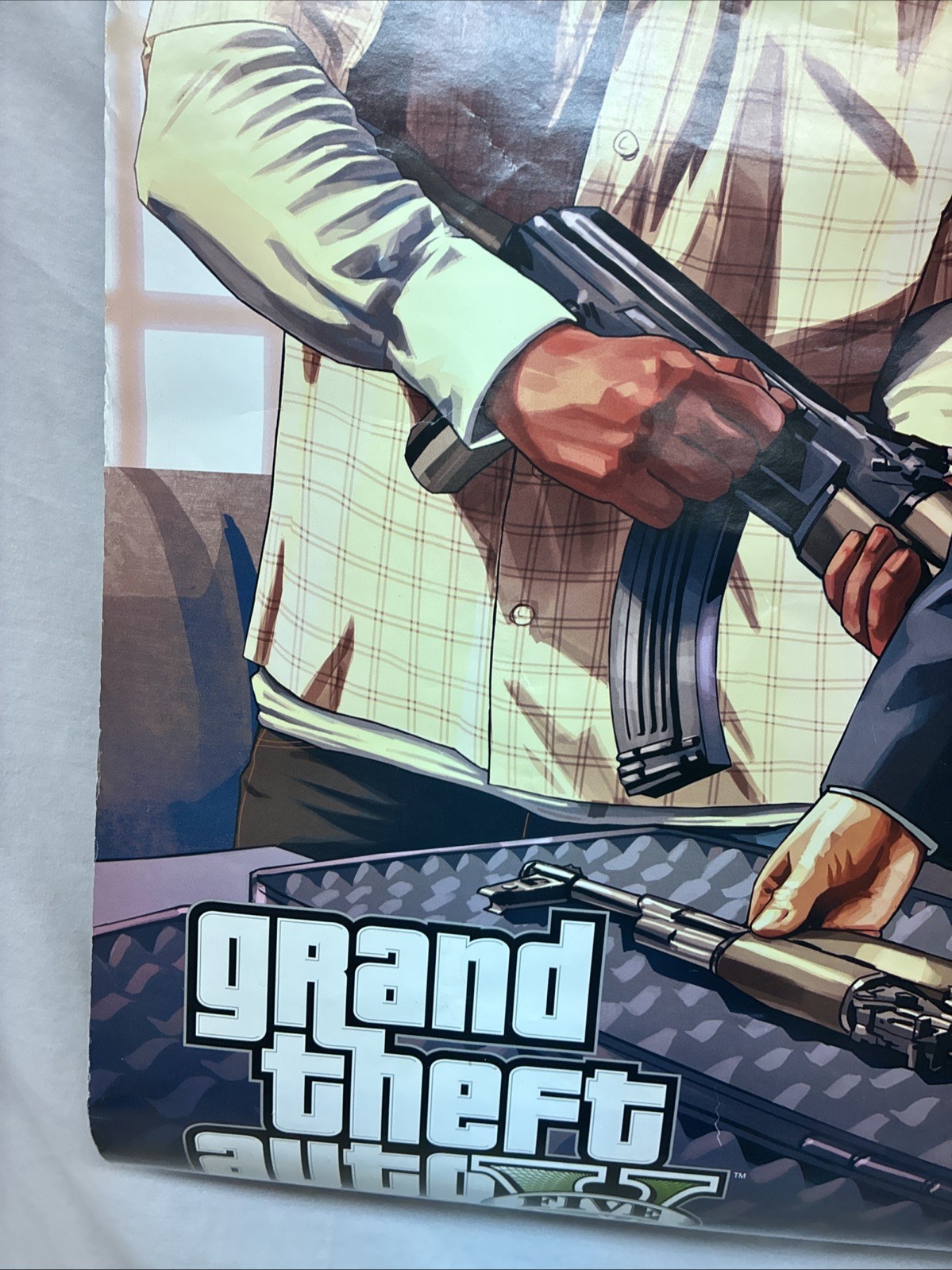 Grand Theft Auto 5 Double Sided Promotional Poster 28″x22″ – GTA V PROMO 2013