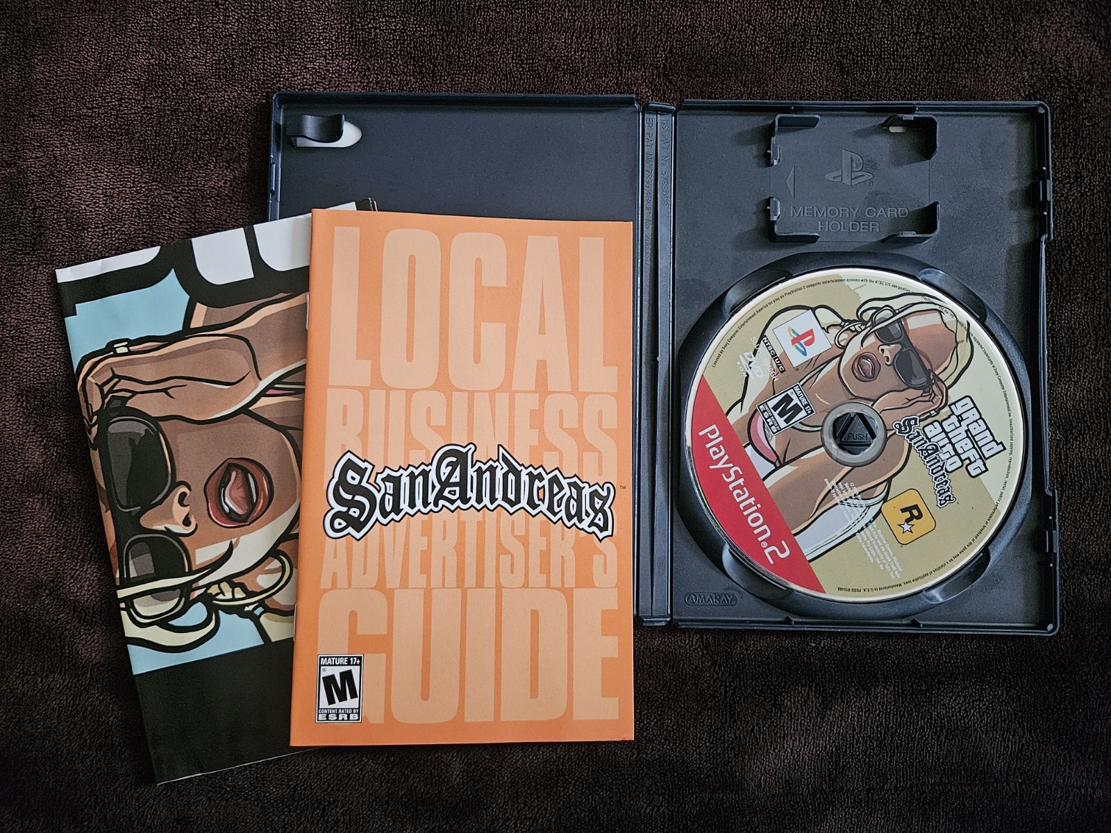 Grand Theft Auto: San Andreas Greatest Hits Edition Sony Playstation 2 CIB
