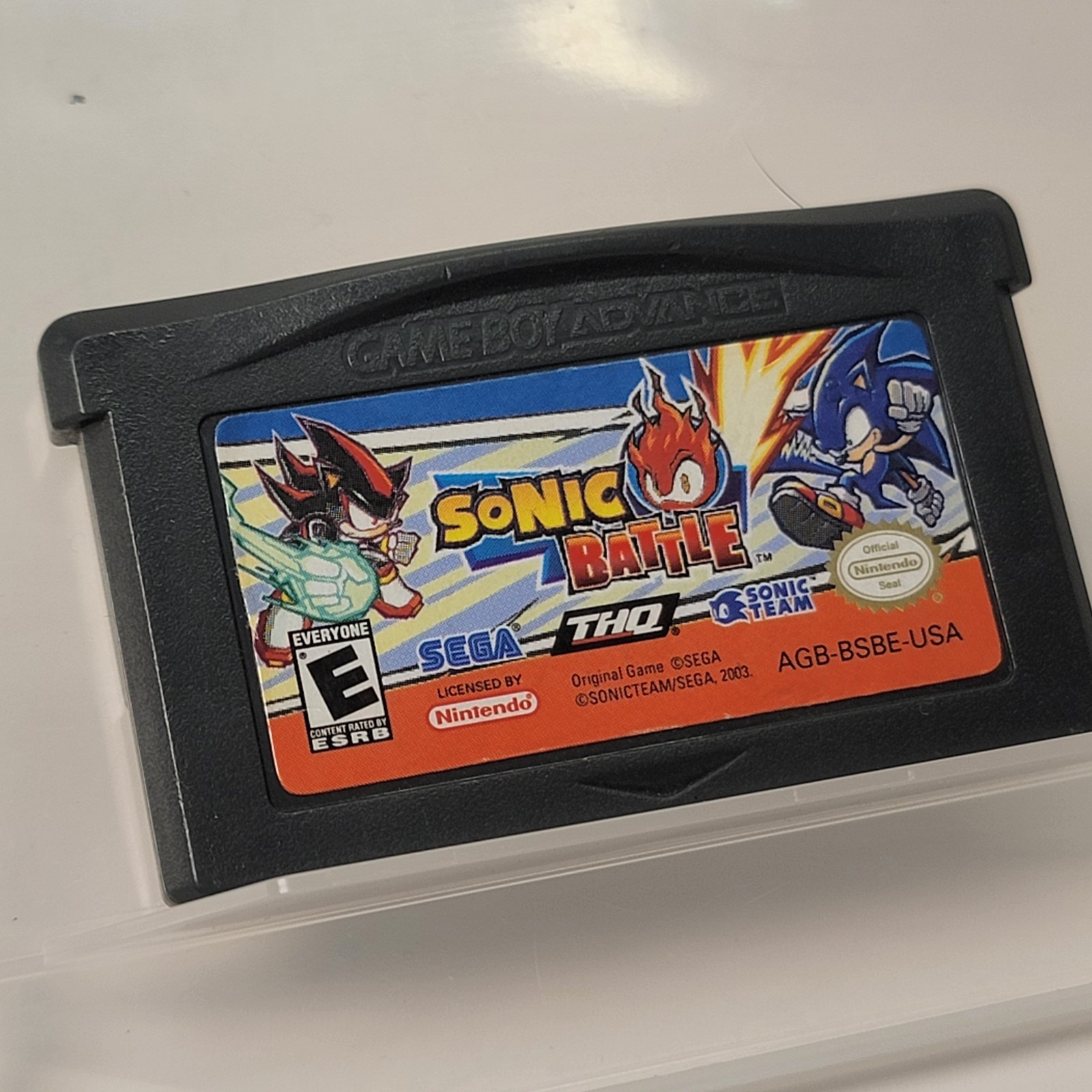 Sonic Battle (Nintendo Game Boy Advance, 2004) Authentic Cartridge Only
