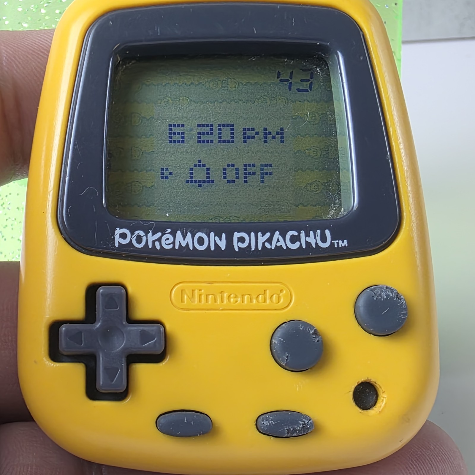 Rare 1998 Nintendo Pokemon Pocket Pikachu Virtual Pet Pedometer Tested Works!