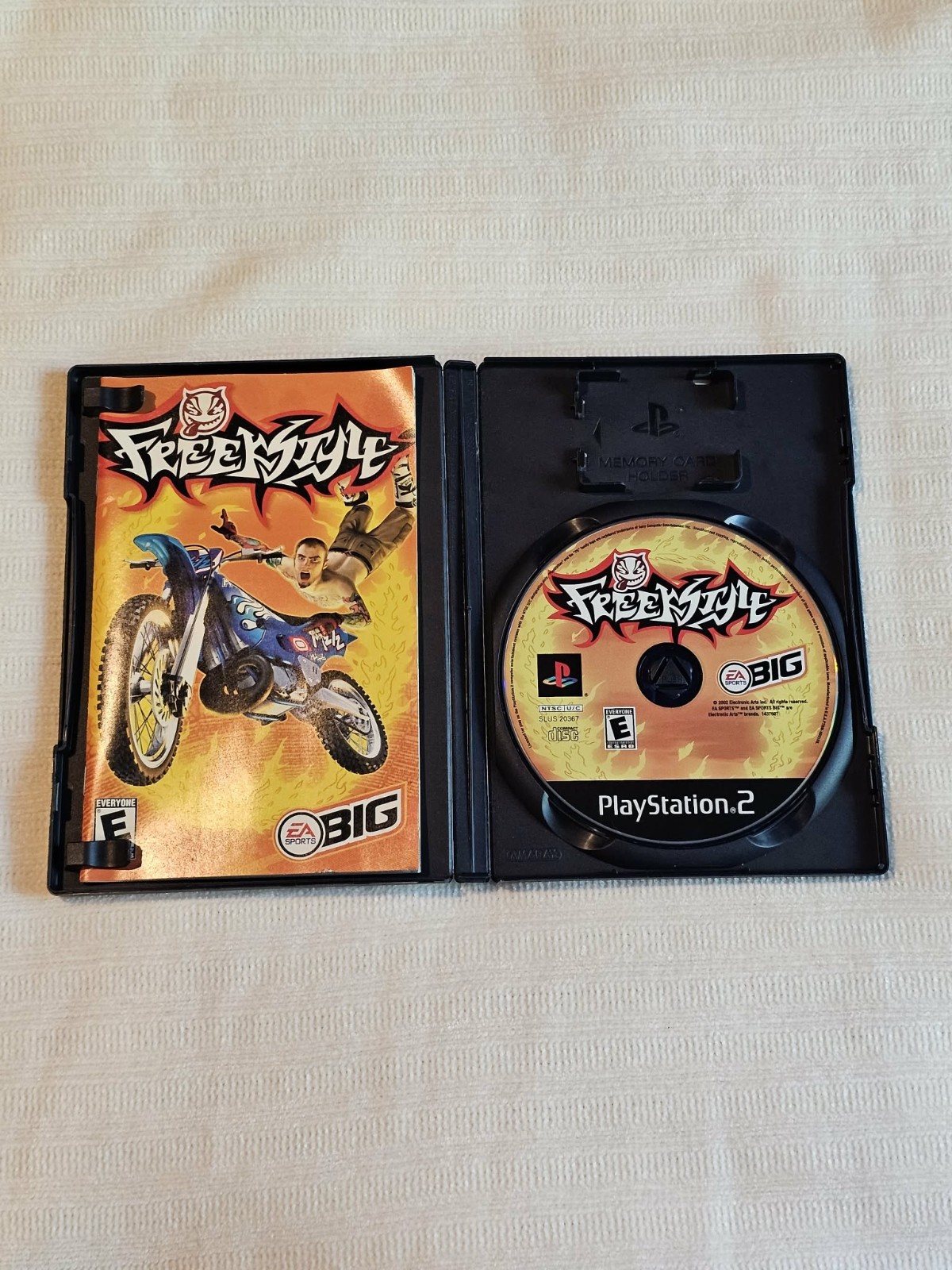 EA Sports BIG Freekstyle Sony PlayStation 2 PS2 2002 NTSC-U/C E Manual MP