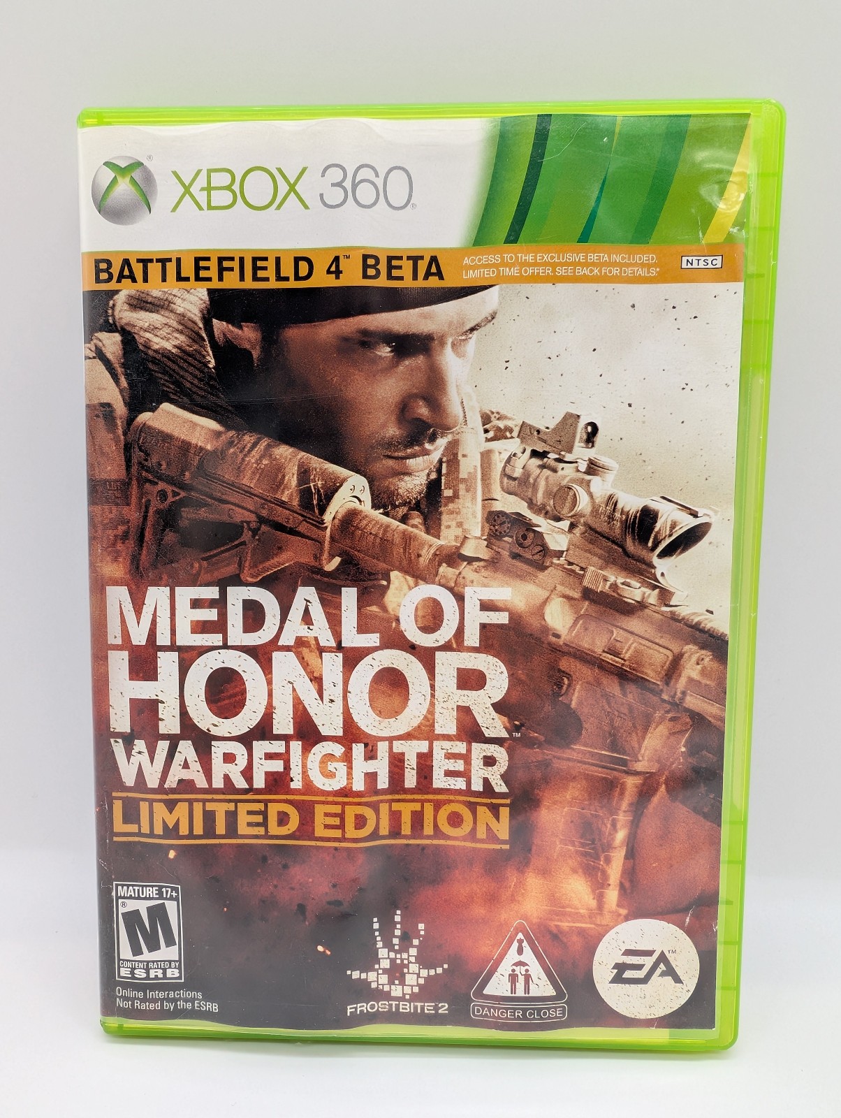 Medal of Honor: Warfighter (Xbox 360) ACCEPTABLE, DISCS NEAR MINT 2-DISC SET!