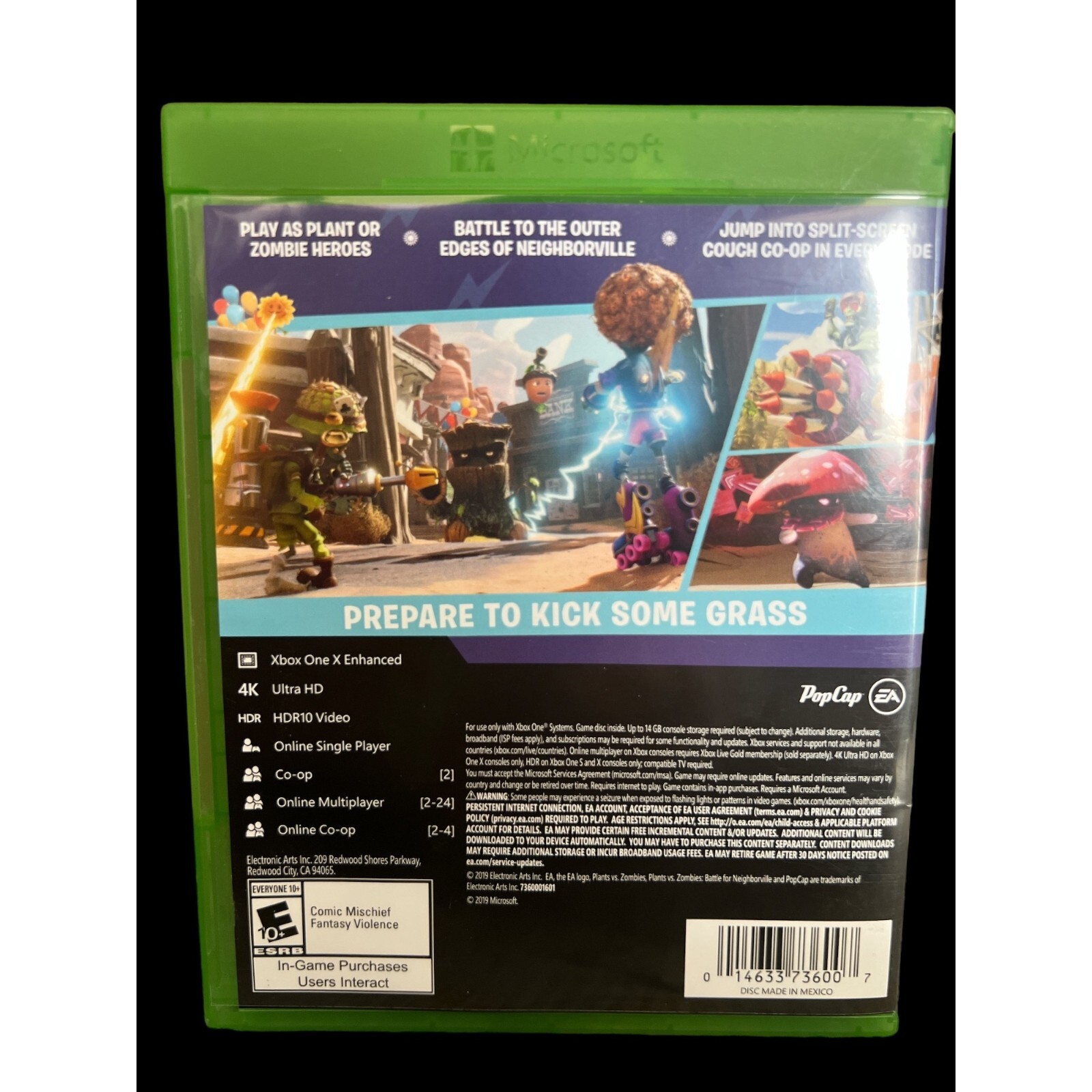 Xbox One Plants VS Zombies Battle For Neighborville Video Game, Comic Mischief