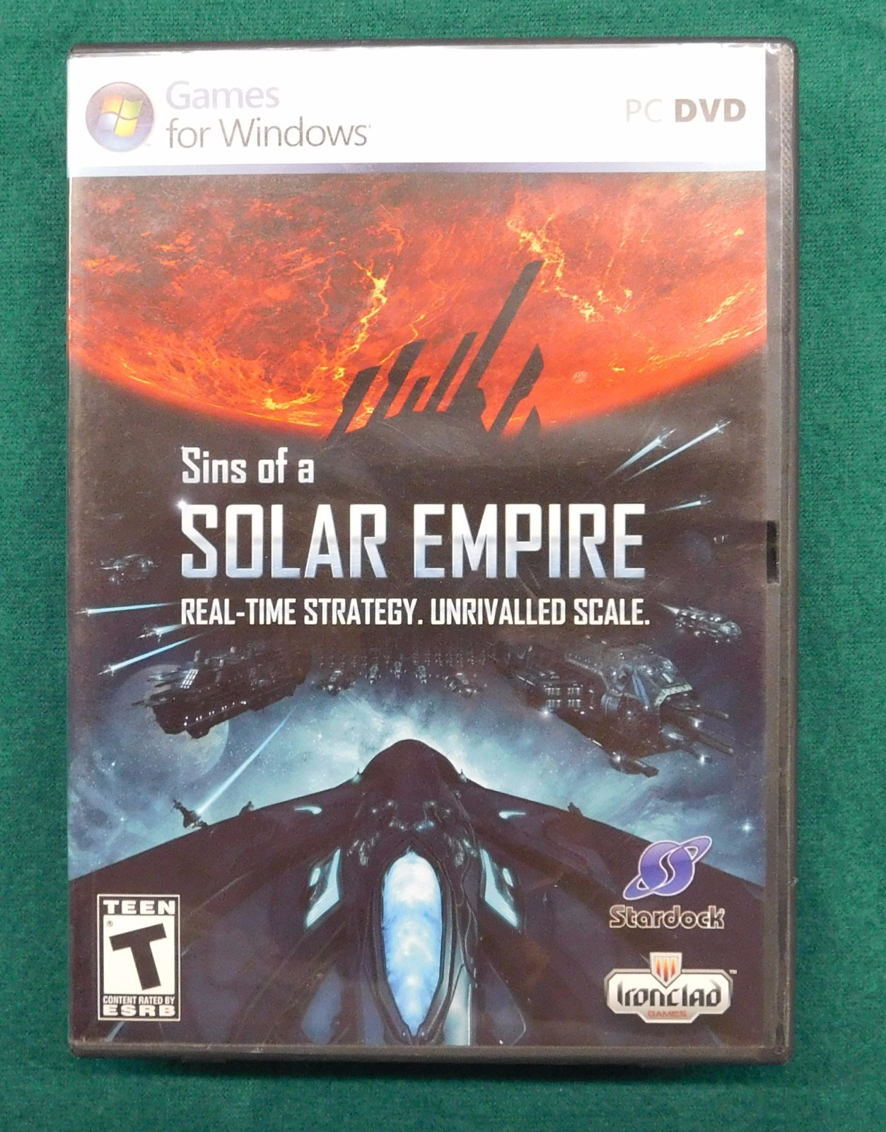 Sins of a Solar Empire PC 2008 Complete Games for Windows Stardock Ironclad