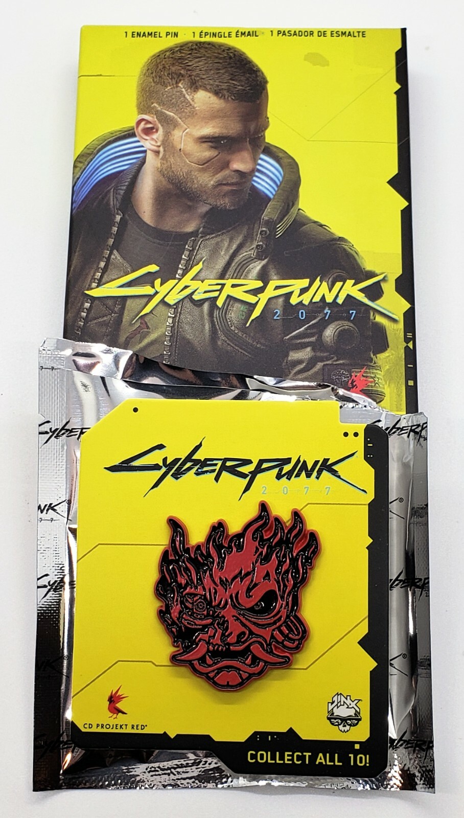 Cyberpunk 2077 enamel pins YOU PICK CD Projekt Red singles or set 9 10 blind box