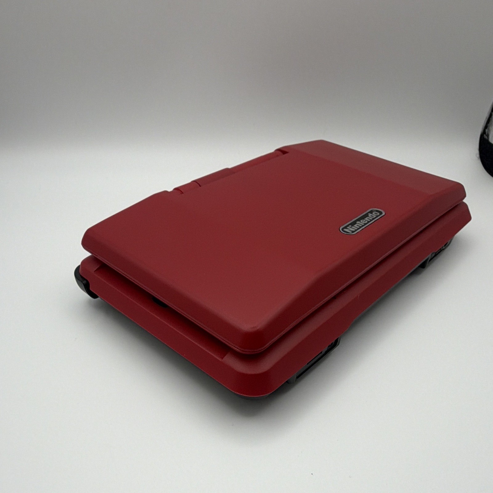 Nintendo DS Original Crimson Red Handheld Console –Tested & Working–New Shell