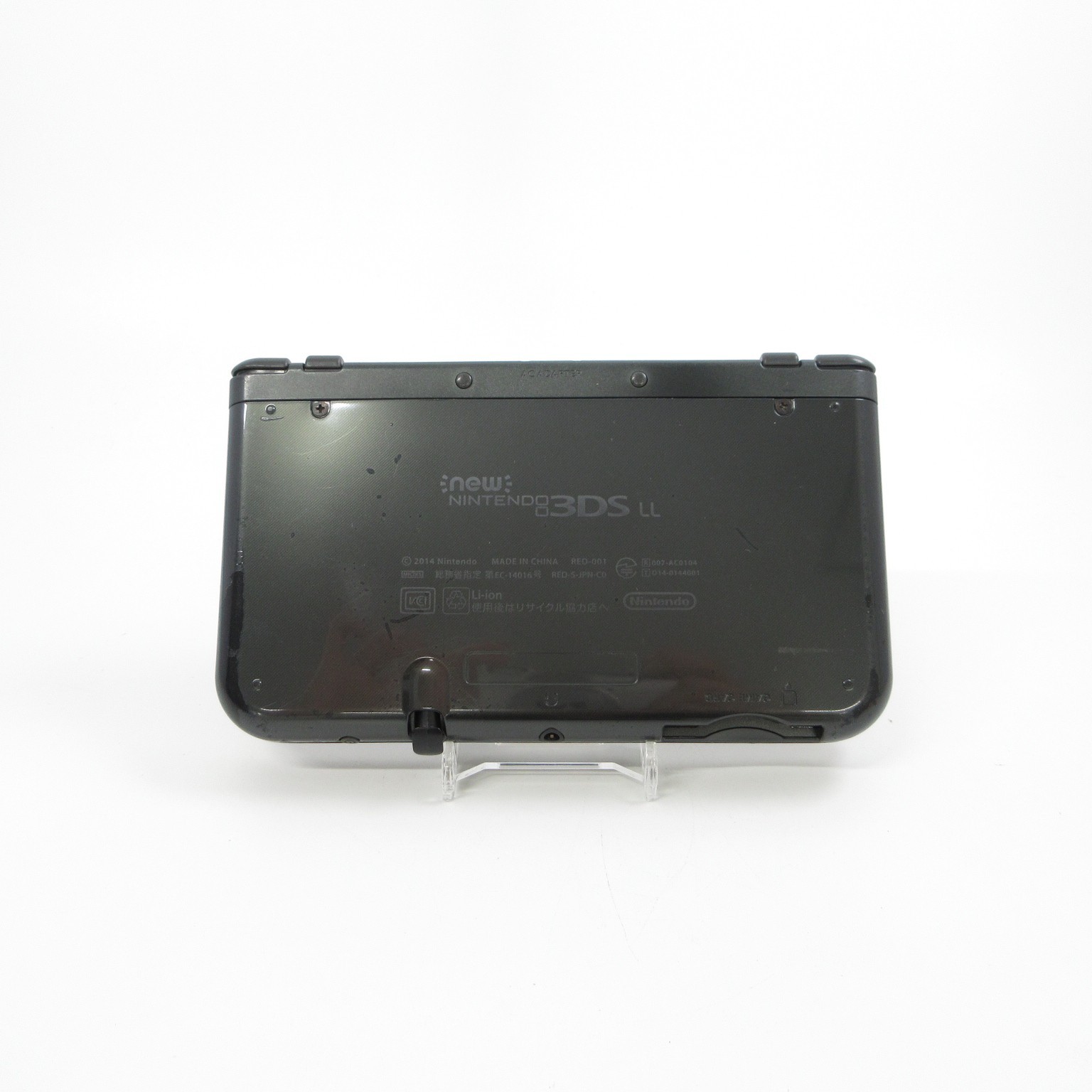 【Very Good】 Nintendo New 3DS LL XL Metallic Black Console Japanese Ver. #TOY0520