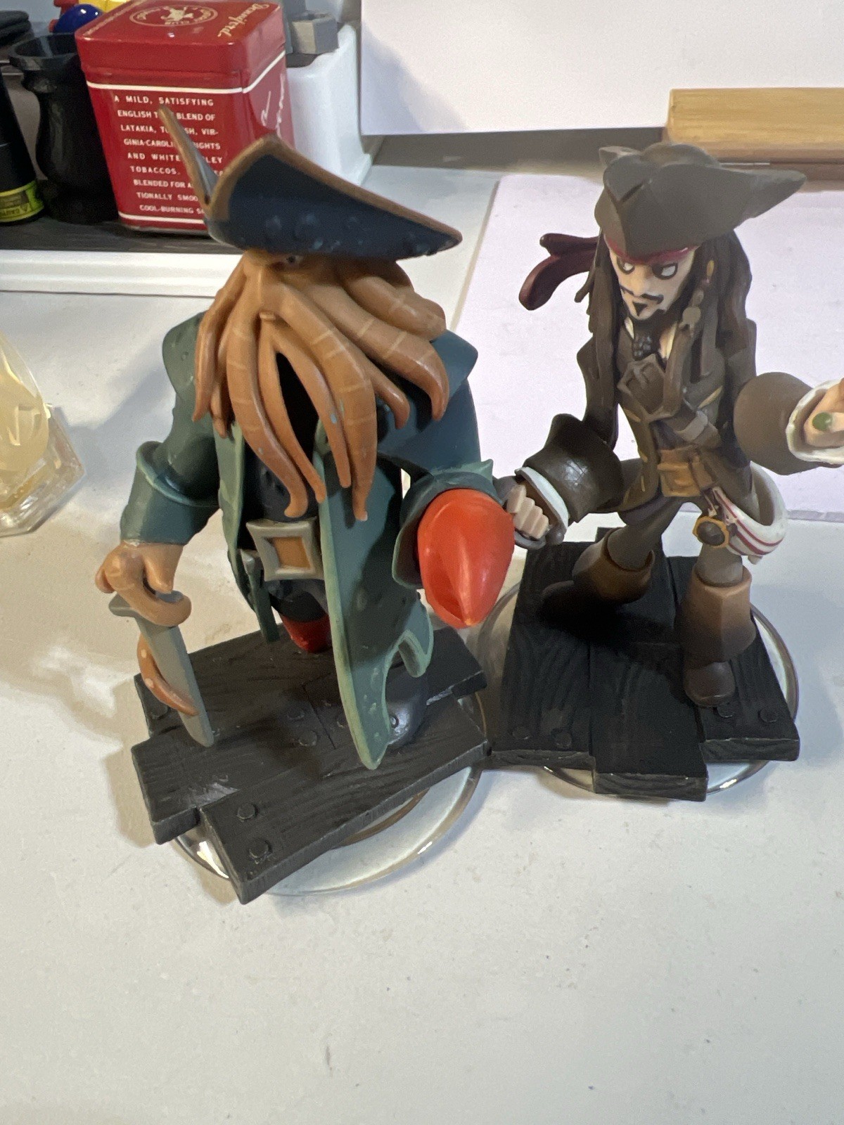 Disney Infiniti Figure Lot Sulley Randall Mr. Incredible Syndrome Jack Sparrow