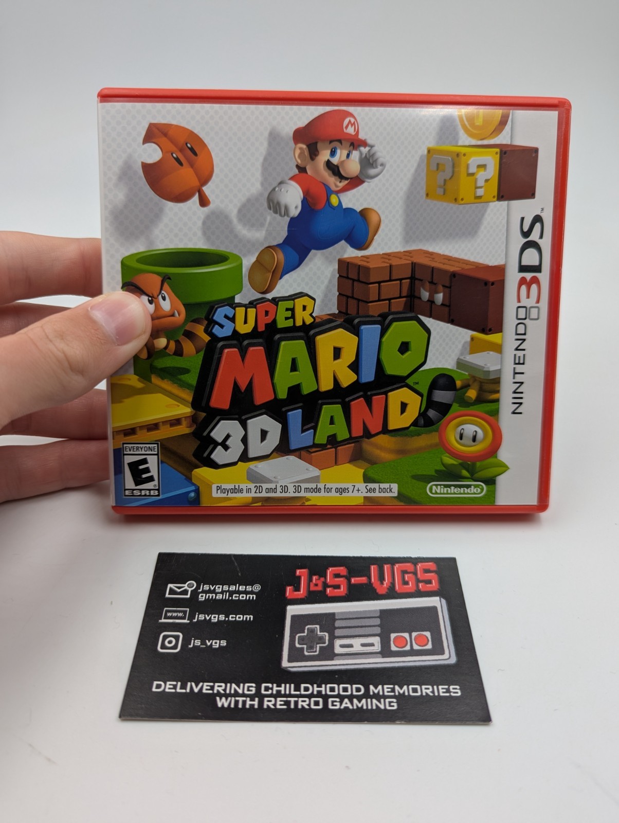 Super Mario 3D Land (Nintendo 3DS, 2011) Authentic CIB Complete #2