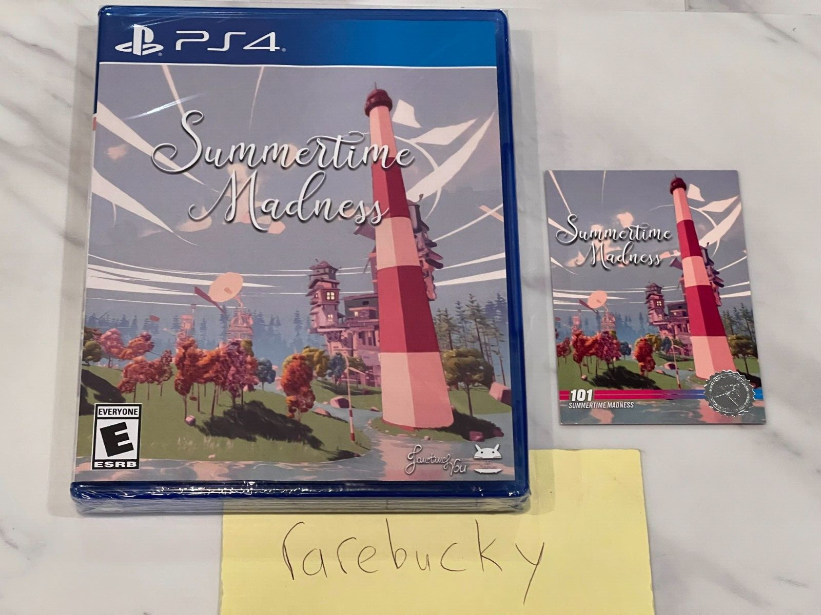 Summertime Madness (PS4 Playstation 4) NEW SEALED MINT W/CARD, RARE LRG!