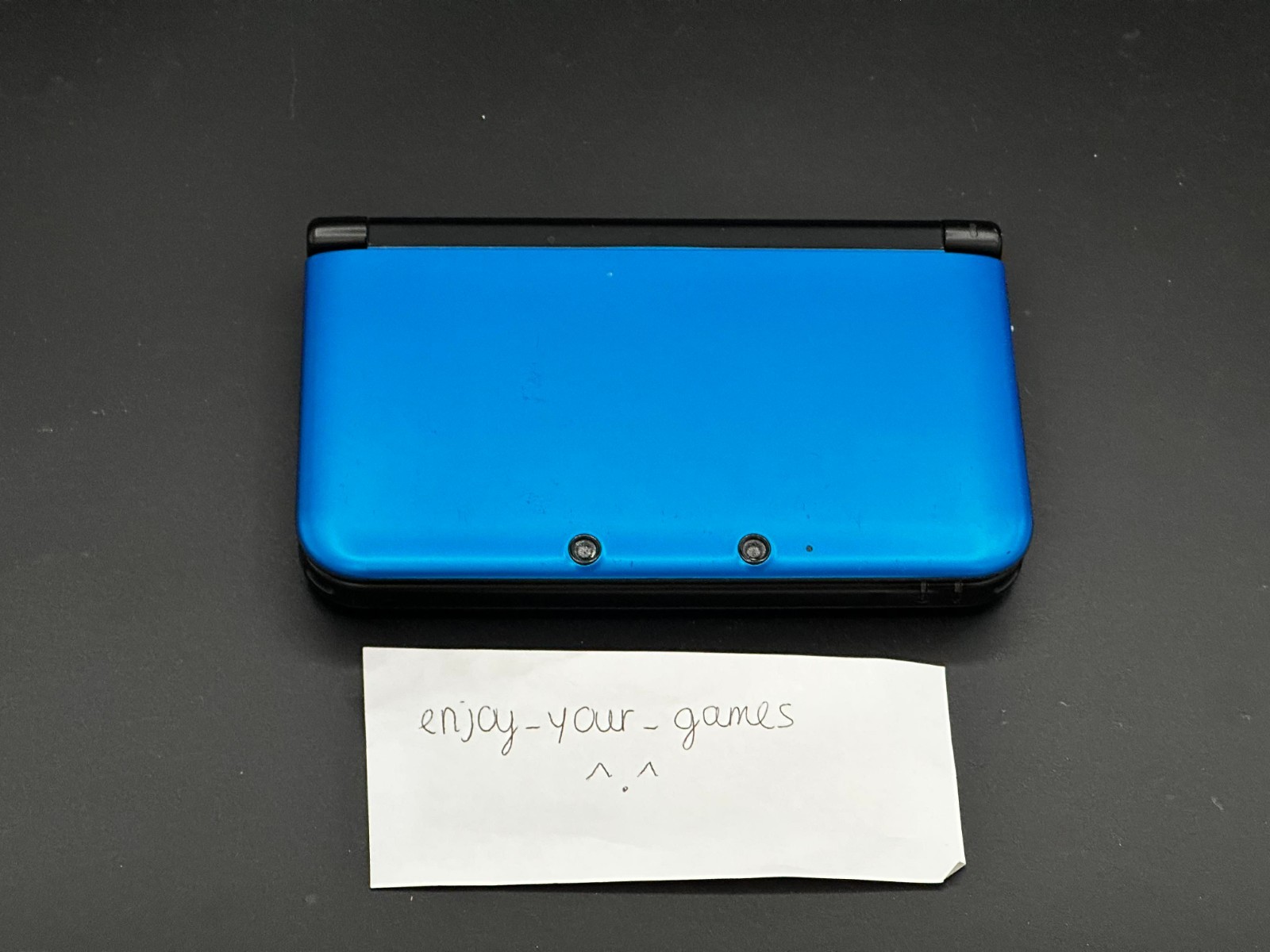 Nintendo 3DS XL LL Blue/Black | English | Charger | US Seller – SHIP IN 1-DAY