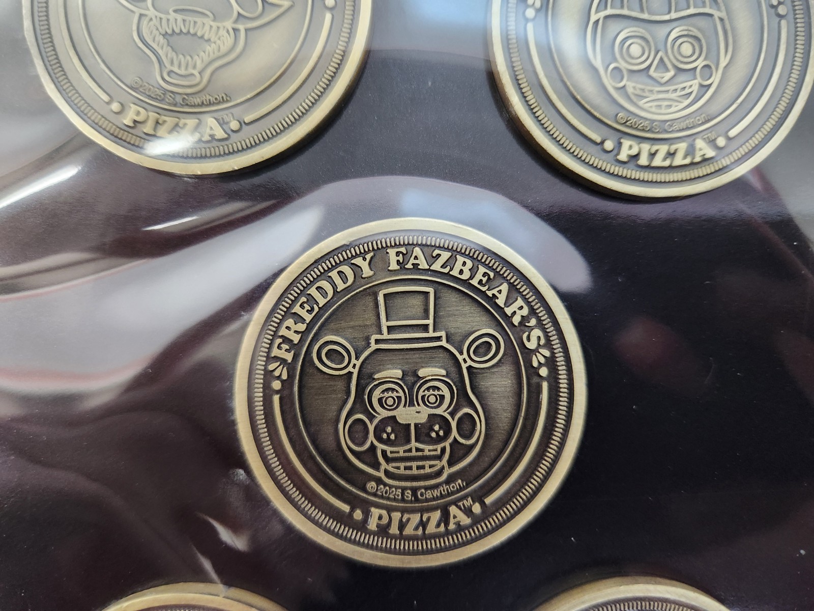 FNAF 2 Movie Coins Cinemark Limited Edition Faz Tokens Five Nights At Freddy’s