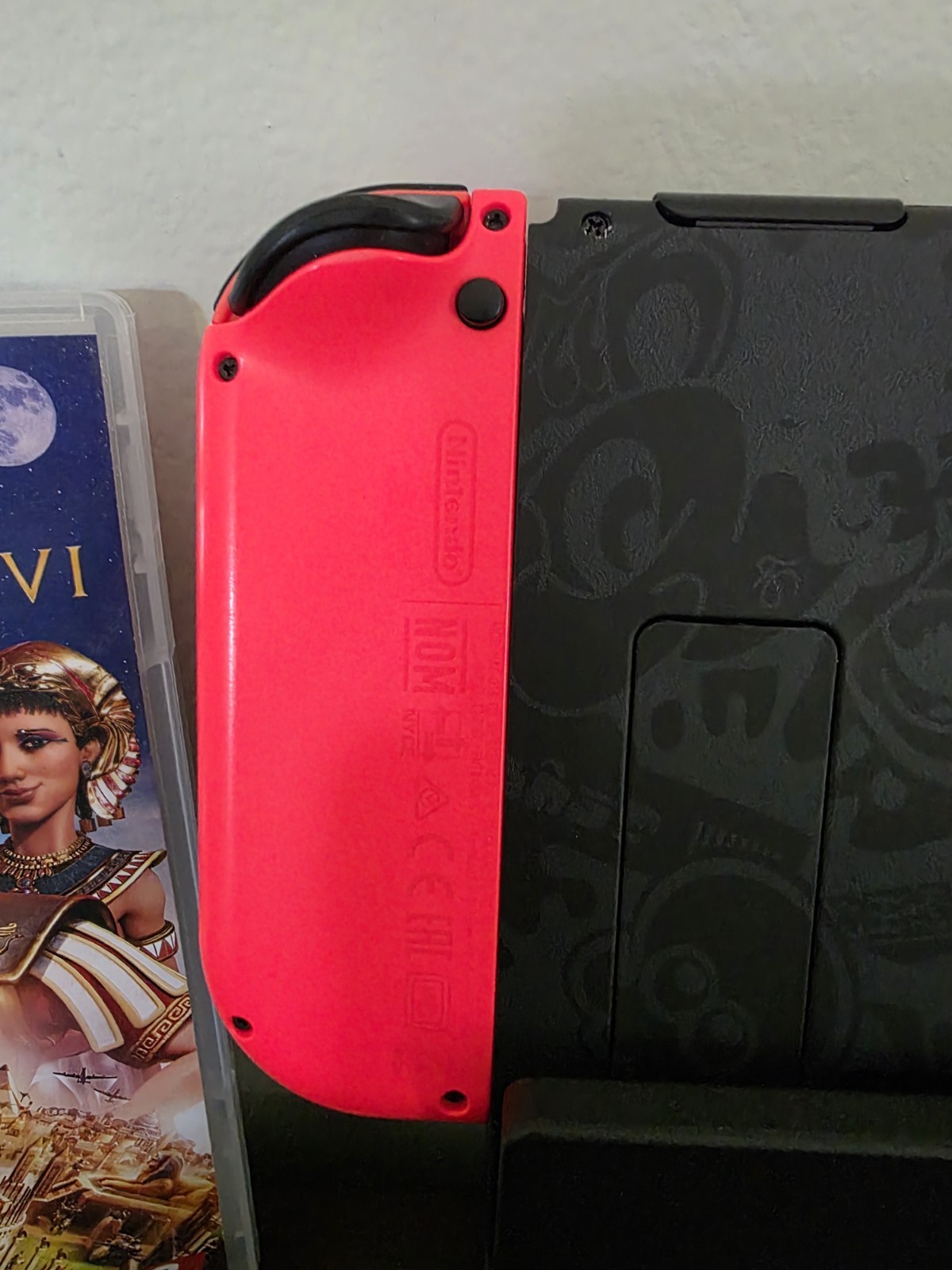 Nintendo Switch Console HAC-001 Bundle Blue Red Joy-Cons Bundle Charger 3 Games