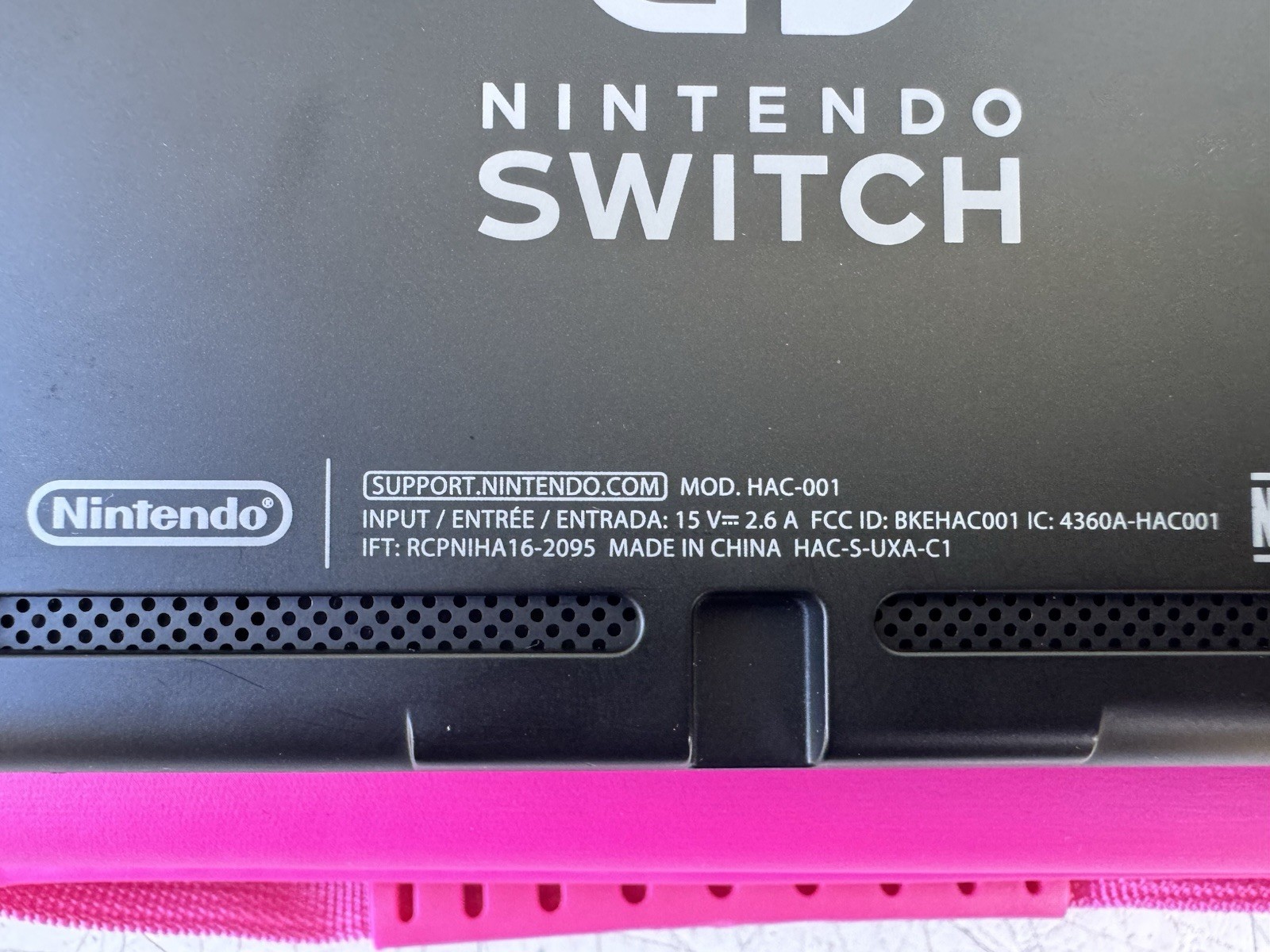Nintendo Switch HAC-001 32GB Handheld Console + HAC-007 Touhou Kobuto V Bundle
