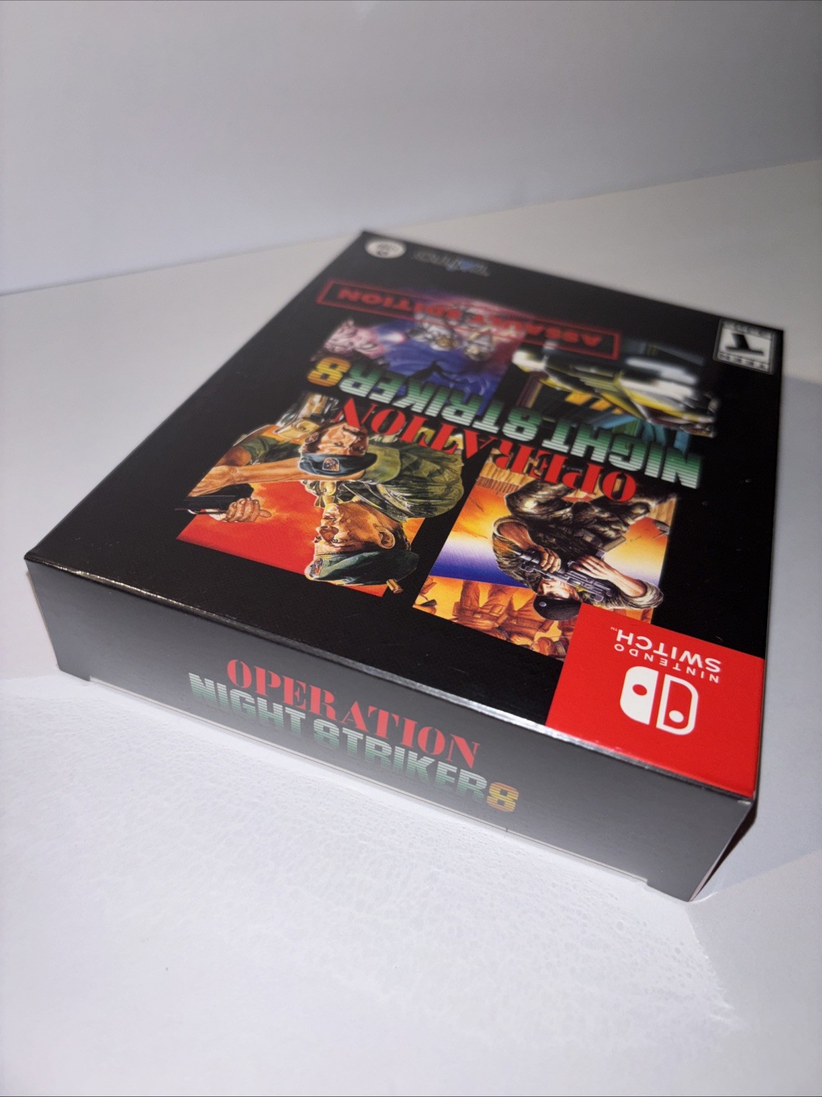 OPERATION NIGHT STRIKERS ASSAULT COLLECTORS DELUXE EDITION LIMITED RUN GAME ESRB