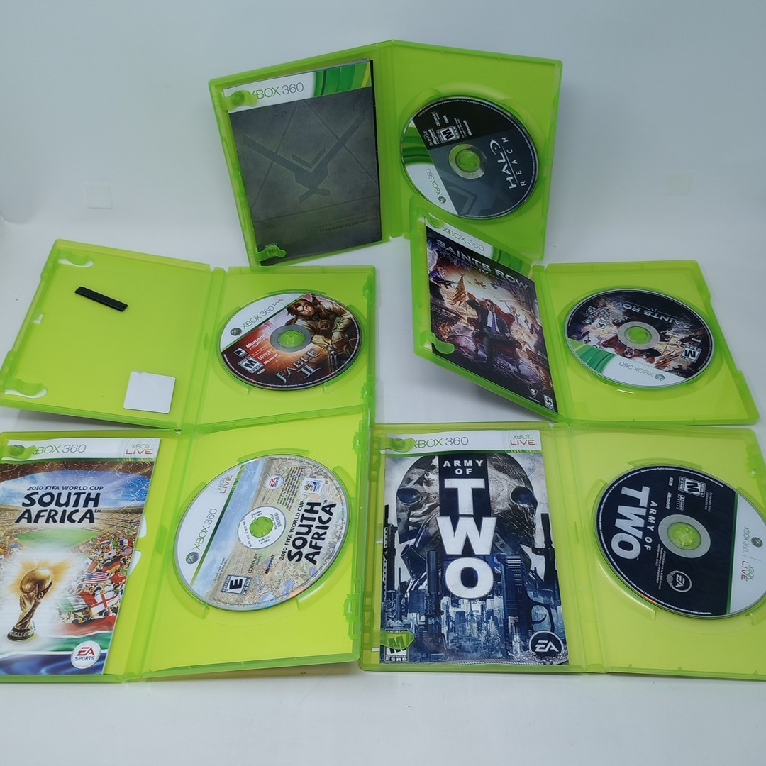 Lot Of 22 Xbox 360 Games With Cases (Many Have Manuals) UNTESTED See Pics!
