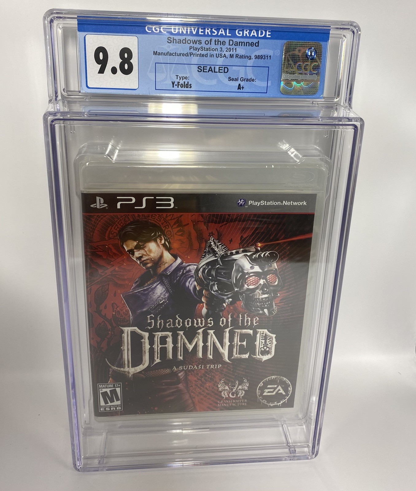 Shadows of the Damned (Sony PlayStation 3, 2011) PS3 CGC 9.8A+ SEALED