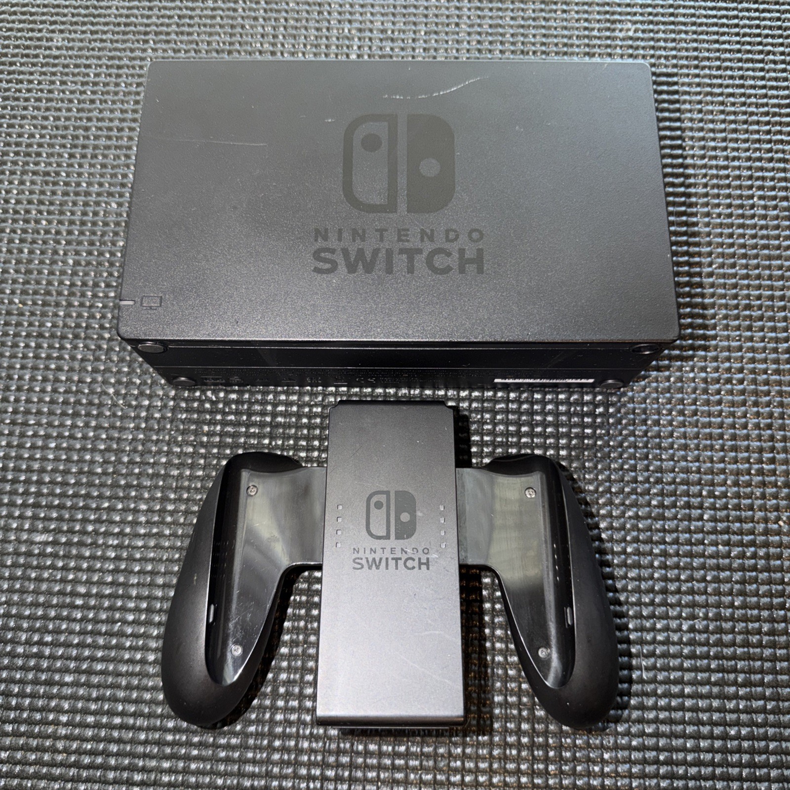 Used Nintendo Switch Dock and Joy-Con Grip No Cables