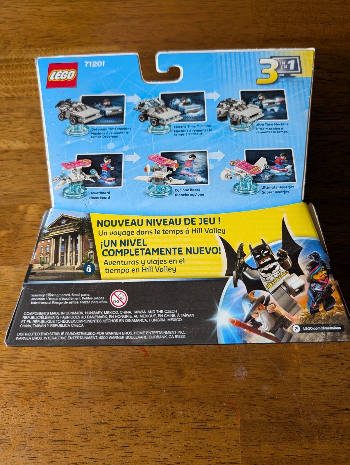 LEGO Dimensions Back to the Future Level Pack 71201 Marty McFly 3-in-1