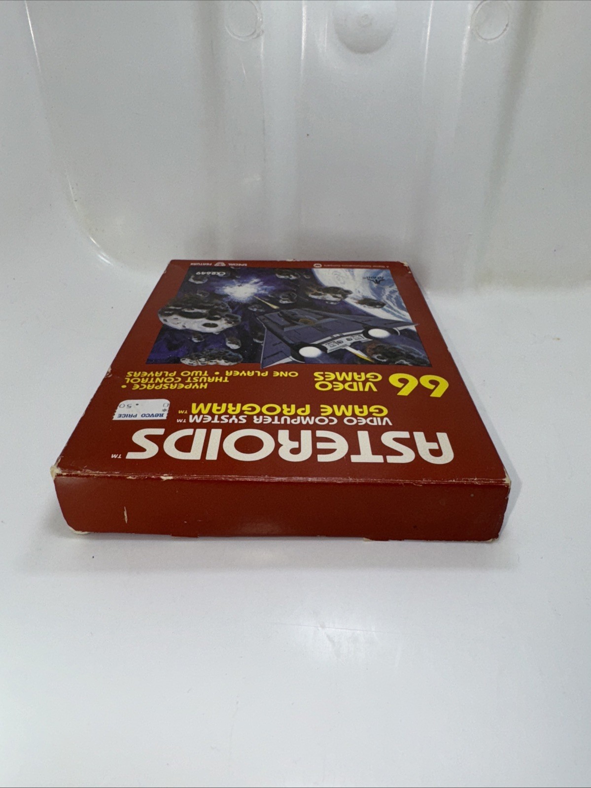 RARE New Factory Sealed ASTEROIDS (Atari 2600, 1981) Video Game Cartridge CX2649