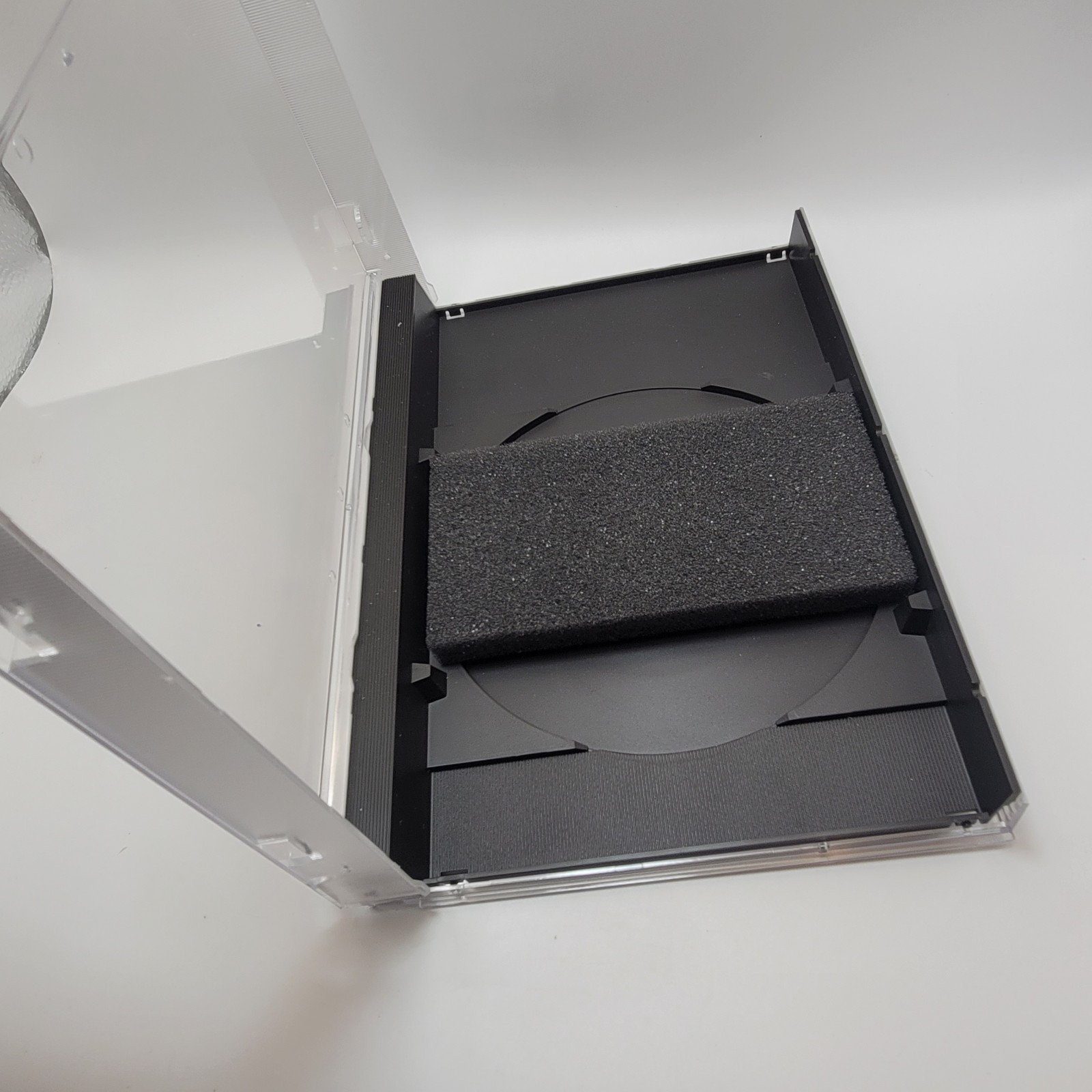 Game Case for Sega Saturn, Sega CD, or Playstation 1 + Foam Insert – NEW!