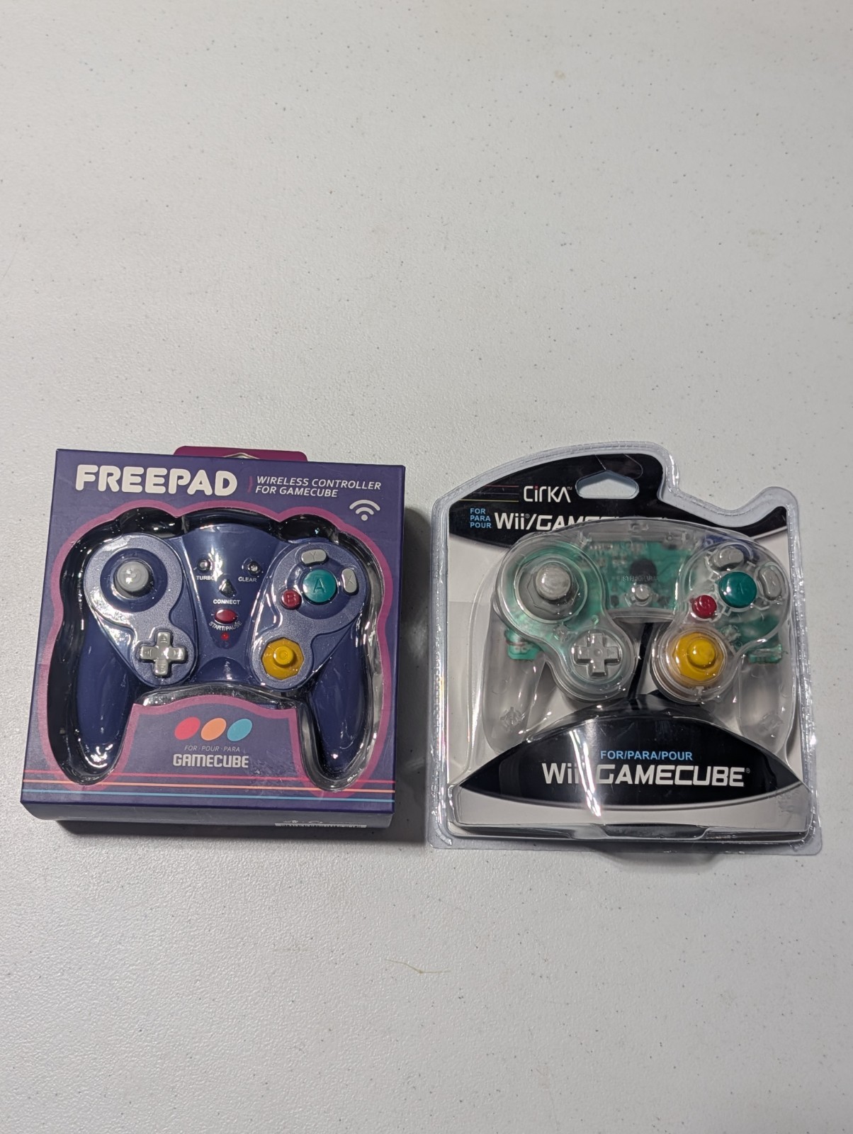 CirKa “FreePad” Wireless & Cirka Wired Controller For Nintendo GameCube