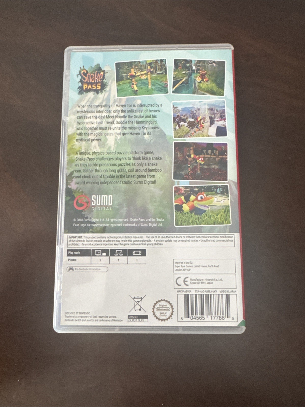 Snake Pass (Nintendo Switch, 2018)