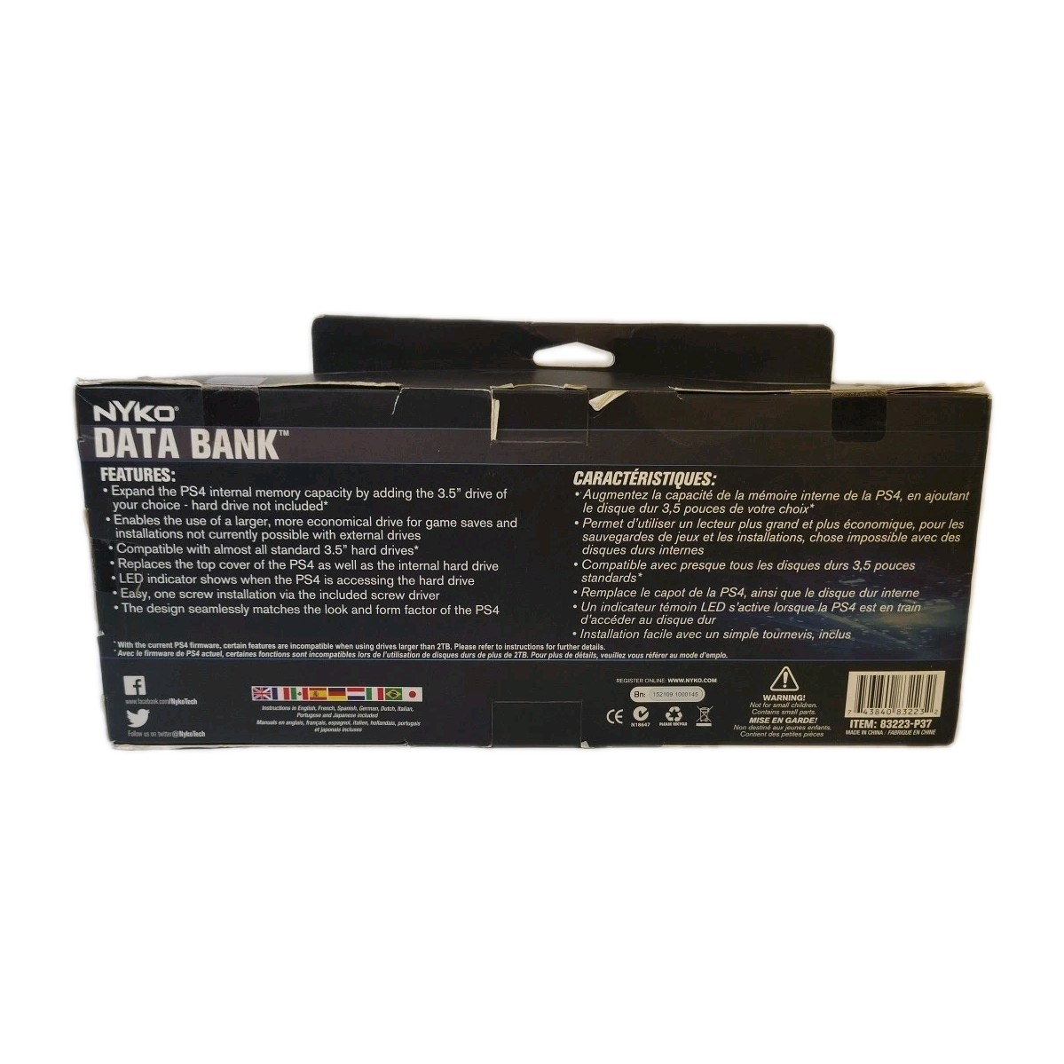 Nyko Data Bank PlayStation 4 Modular Storage Extension – 3.5″ HDD Enclosure