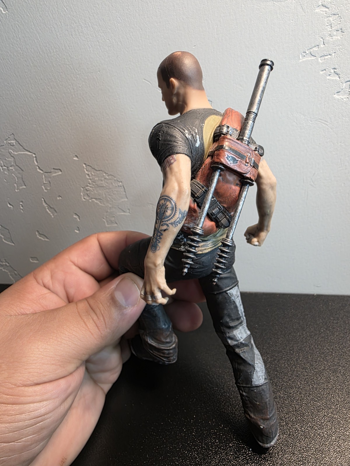 Infamous 2 Cole McGrath Hero Edition Figure Statue 2011 SCEA PS3 No Platform 8″
