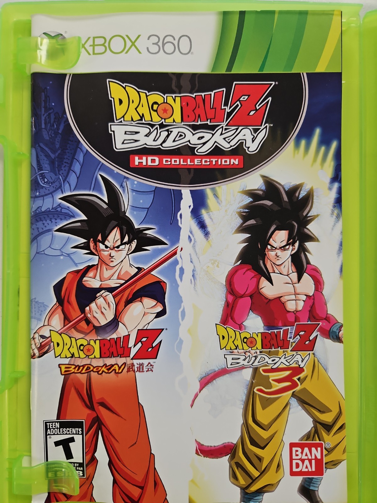 Dragon Ballz Budokai HD Collection – Microsoft Xbox 360 Great Condition – CIB
