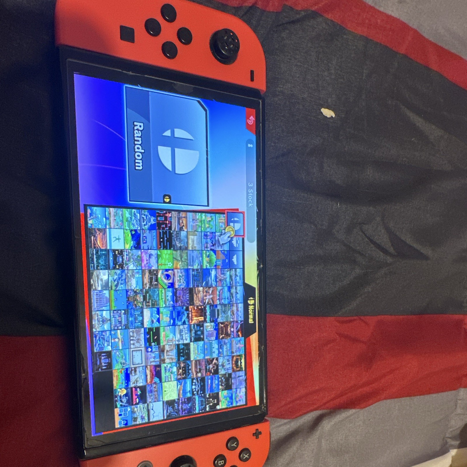 Nintendo Switch V2 Console Bundle w/ Dock, Joy-Cons, HDMI Cable + FNAF Security