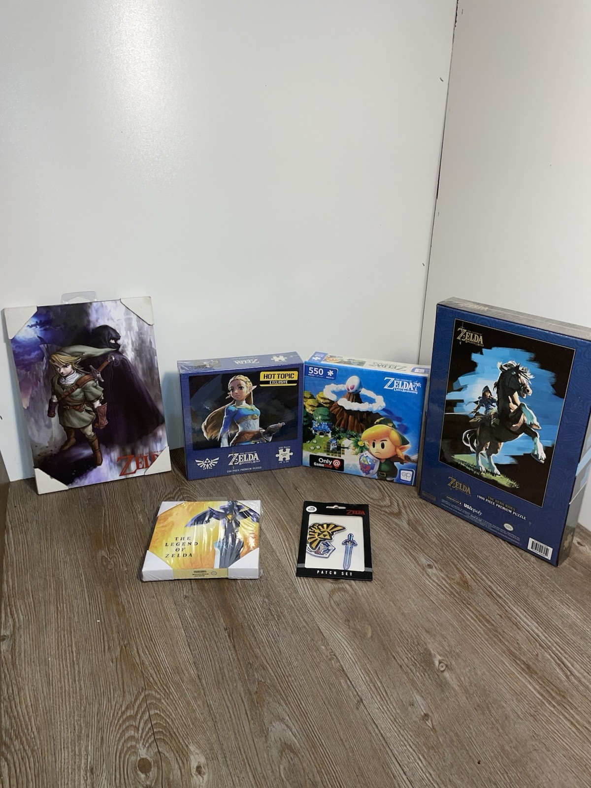 The Legend of Zelda Bundle – Puzzles, Wall Art & Patches – All New!