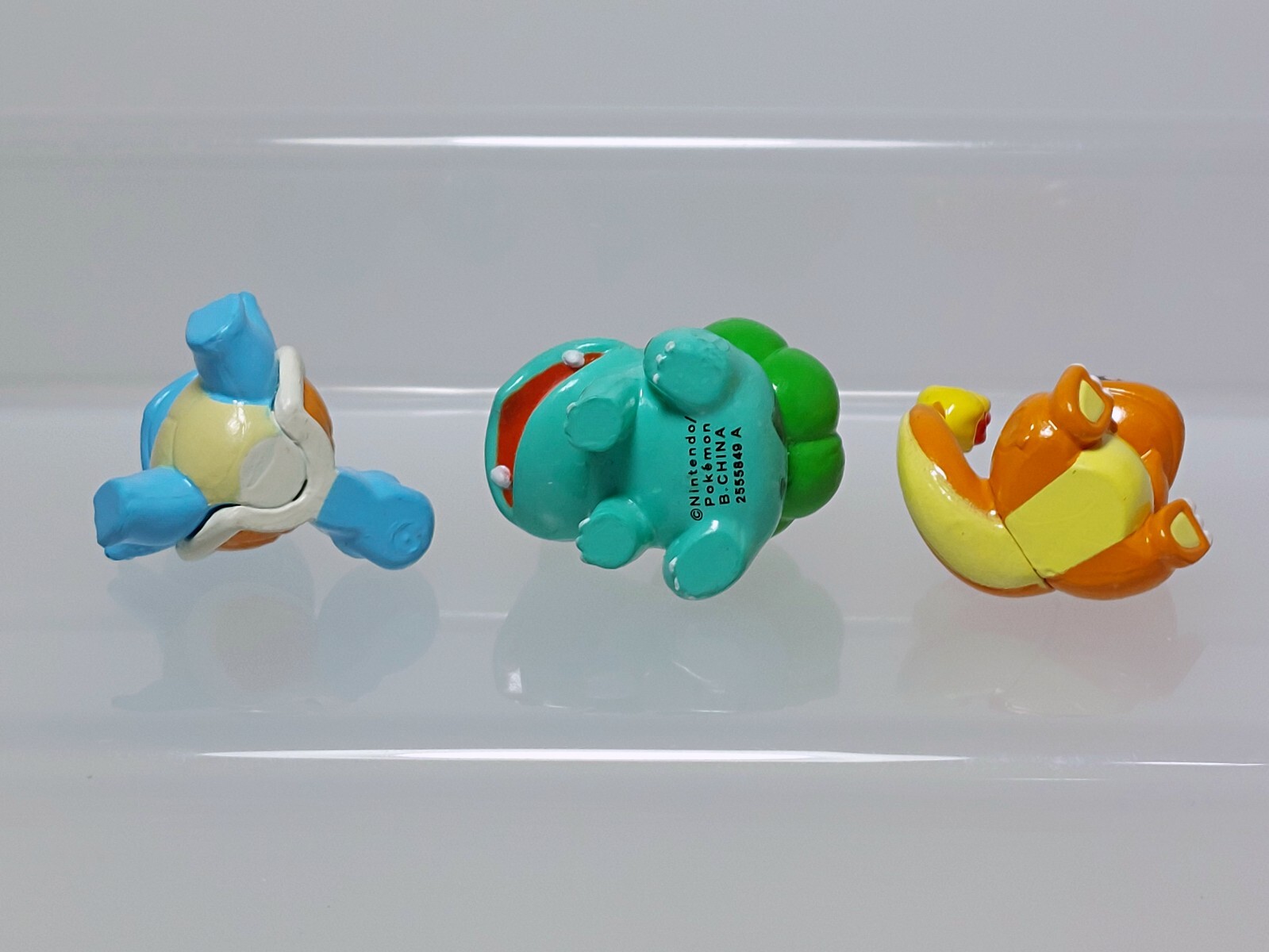 Squirtle Bulbasaur Charmander Pokemon Bikkura Tamago Figure Bandai Q04 0.9-1.2in