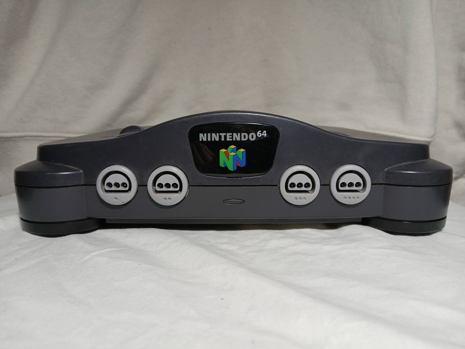 Nintendo 64 Console with Power Cord – No AV Cord or Controllers – Tested Working