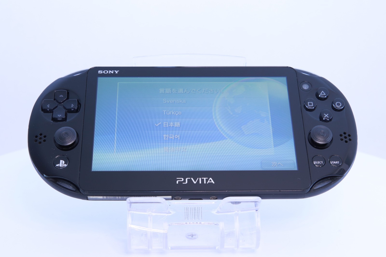 JP Game PS Vita PCH-2000 Black [ Rank：A]