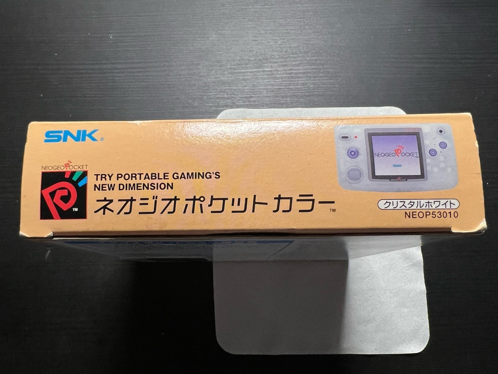 Neo Geo Pocket Color SNK Console Crystal White Comply In Box CIB
