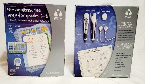 Fly Pentop Computer Learning System W/ Test Prep – Computer Pen Homework System