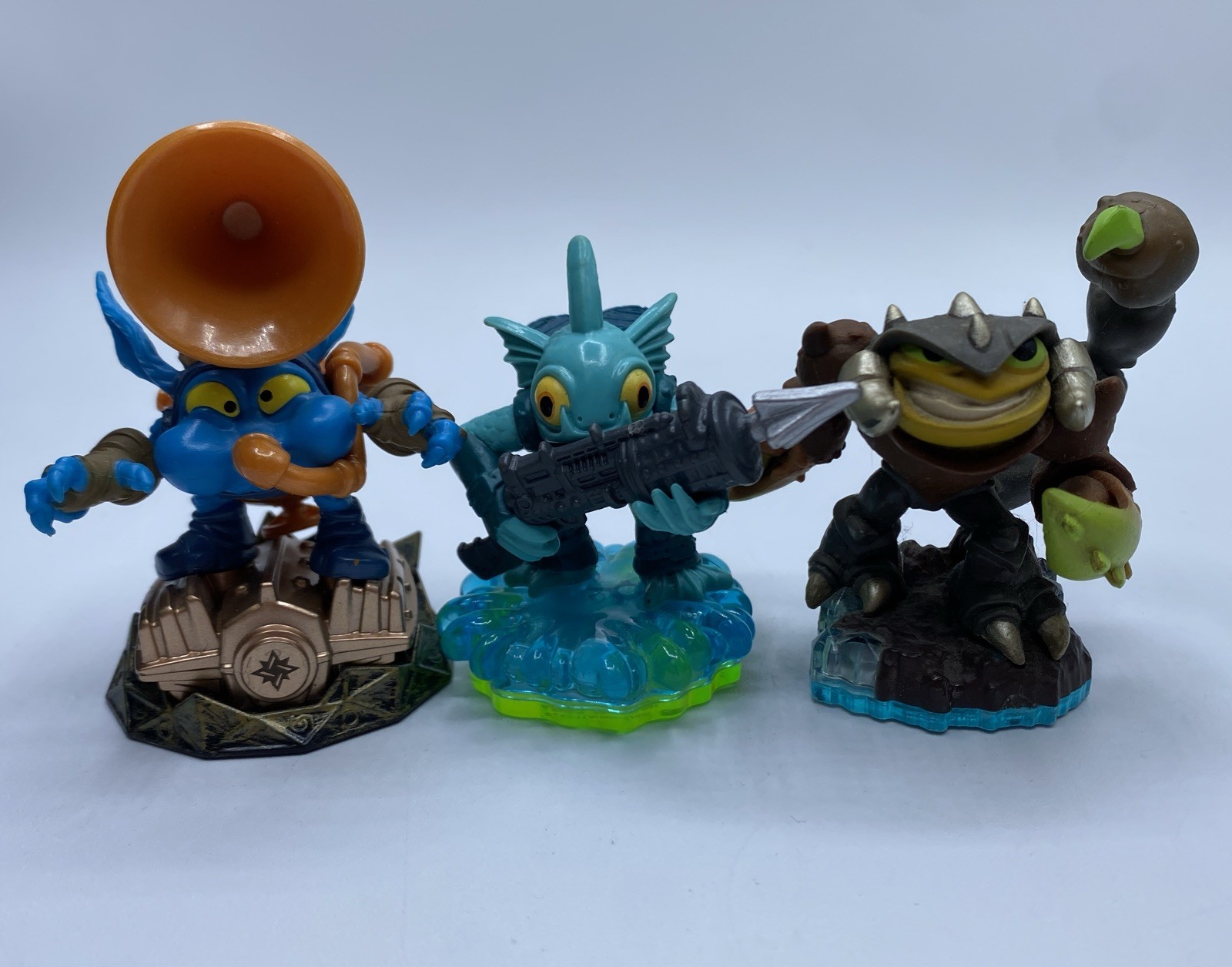 RZ Skylanders Lot Of 3: Big Bubble, Scorp, Gill Grunt