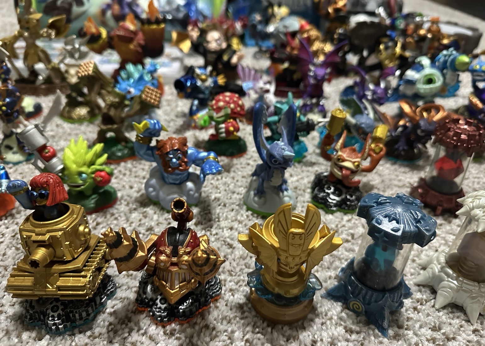 Activision Skylanders Figures Bulk Lot Crystals, Figures, and More