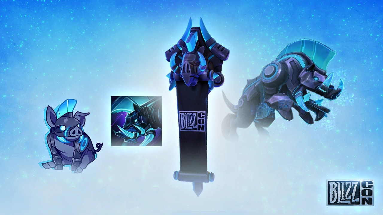 BlizzCon 2017 Digital Goodies Virtual Ticket Code